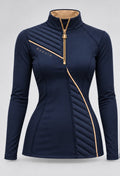 Long Sleeve Quarter-Zip Riding Top