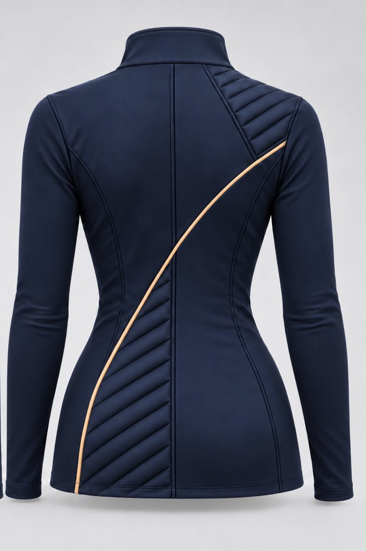Long Sleeve Quarter-Zip Riding Top
