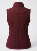 Equestrian Gilet-Burgundy